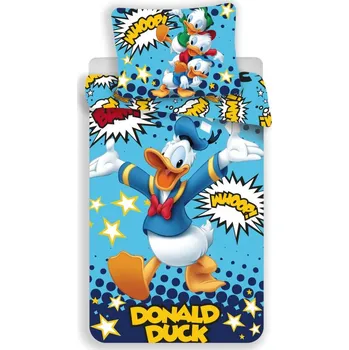 Povlečení Jerry Fabrics povlečení Kačer Donald "02" 140x200 70x90