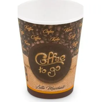 Jednorázové nádobí Kelímek papír 420ml Coffee to go 50 kusů