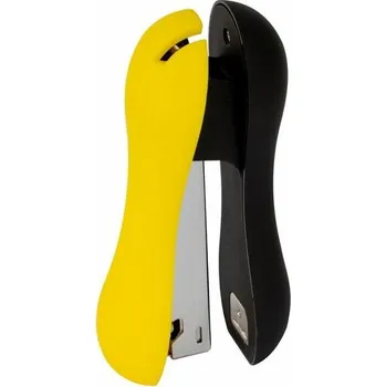 Sešívačka HA!, 20 listů, žlutá