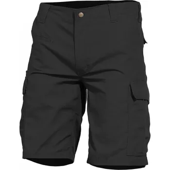 Pánské kraťasy PENTAGON kraťasy BDU 2.0 rip-stop ČERNÉ
