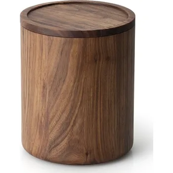 Dóza na potraviny Continenta Dóza kulatá z ořechového dřeva 16 cm