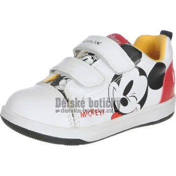 Dámské tenisky Geox B021LA 08554 C0050 white/red 22