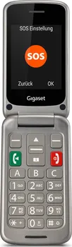 Mobilní telefon Gigaset GL590 32 MB stříbrný