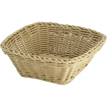 Nákupní košík Westmark Košík čtvercový COOLORISTA 19x19x7,5 cm - béžový