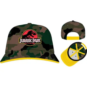Kšiltovka PCM Jurassic Park Baseball Cap Logo Camo Uni