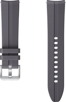 Řemínek na hodinky Samsung Ridge Sport Band 20mm S/M Gray