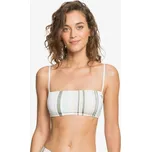 ROXY horní díl - Sea & Waves Revo Pt Bandeau Bright White Kamuela Stripe S (WBB5) velikost: M