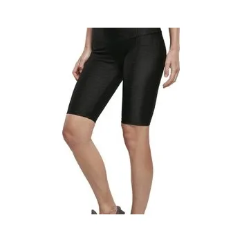 Dámské kraťasy Urban Classics Ladies High Waist Shiny Rib Cycle Shorts L