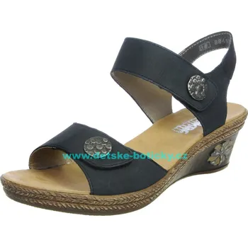 Dámské polobotky Rieker V24B9-14 blau 40