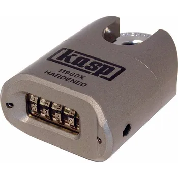 Visací zámek Kasp K11960XD visací zámek zámky s různými klíči stříbrná na heslo