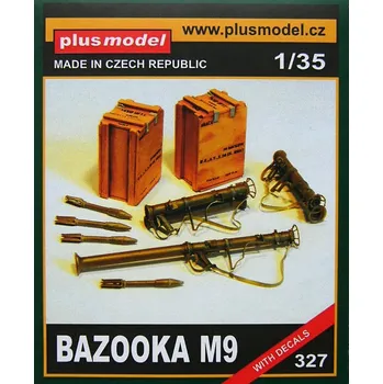 Plastikový model Plusmodel 1/35 Bazooka M9