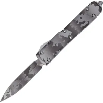 Pracovní nůž Vystřelovací Nůž Microtech Ultratech Double Edge Urban Camo