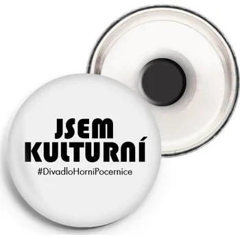 Dekorativní magnet Kousek Kultury Magnetka Divadlo Horní Počernice
