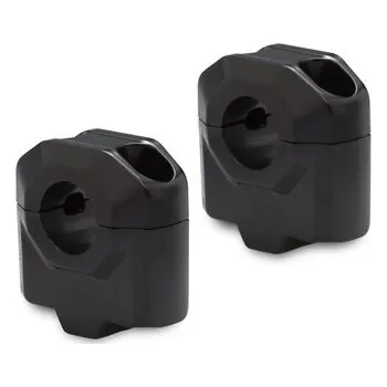 Řídítka Zvýšení řídítek + 30 černé, 22 mm