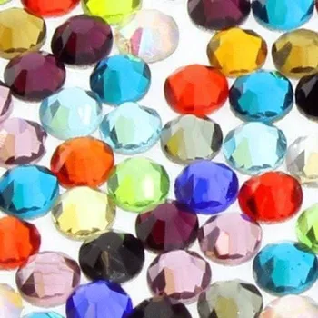 Nailee Broušené kamínky a la Swarovski SS5 barevný mix - 50 ks