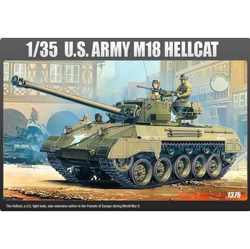 Plastikový model Academy U.S. Army M18 Hellcat 1:35