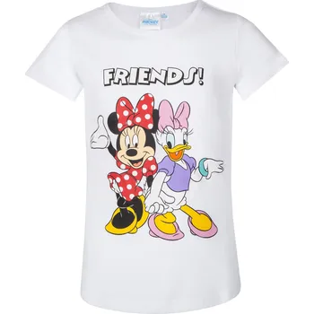 Dětská móda Minnie Mouse - licence Dívčí tričko - Minnie Mouse 209, světle růžová Barva: Růžová, Velikost: 98