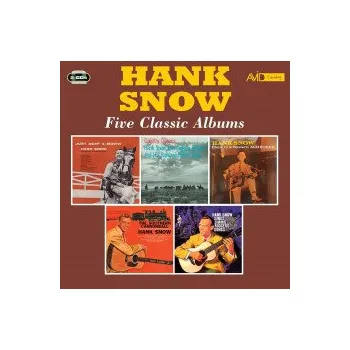 Zahraniční hudba Five Classic Albums / 2CD - Snow Hank [2 CD]