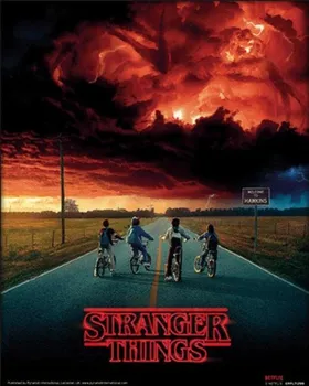 Plakát Ep Line Stranger Things Mind Flayer 3D 23 x 28 cm