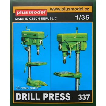 Plastikový model Plusmodel 1/35 Drill Press (10 resin parts)