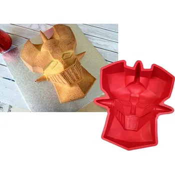Party dekorace SD Distribuciones - Silikonová pečicí forma tvář Mazinger Z -