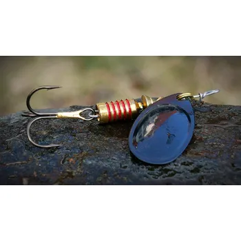 Umělá nástraha Rotační třpytka MEPPS Aglia 2 - Color: black