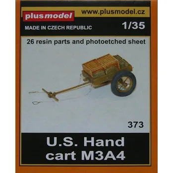 Plastikový model Plusmodel 1/35 U.S. Handcart M3A4