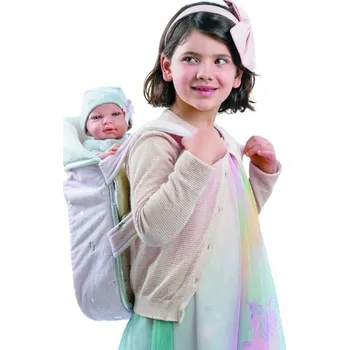 Panenka Realistické miminko Míša v přenosné tašce od španělské firmy Marina & Pau (Sweet Baby Cuna - 42 cm)
