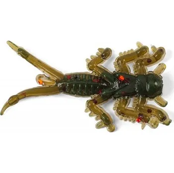 Rybářský háček 31ks - Gumová Nástraha Iron Claw Drop Stuff Larva 2,5cm WM