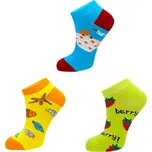 Emi Ross Dámské veselé ponožky ZCC3002 - 3bal Barva: Vícebarevné 1, Velikost: 35-38