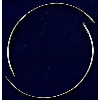 Nástroj na niť a příze Jehly čalounické - 2 ks - rozměr 6 cm x 0,12 cm