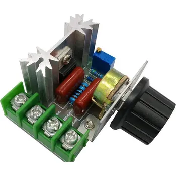 Elektronická stavebnice LaskaKit_cz Regulátor otáček AC motoru 220V 2000W stmívač