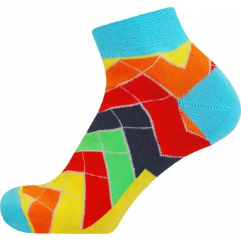 Dámské ponožky Bonastyl Kotníkové veselé ponožky Wario Barva: Tyrkysová, Velikost: 25-27 (38-41)