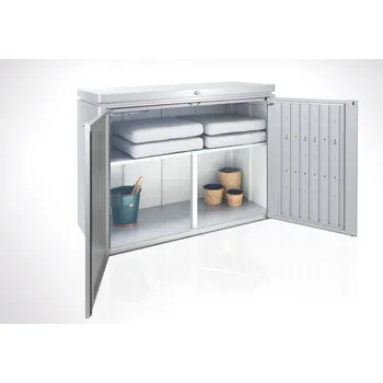 Zahradní domek Biohort Dvojitá podlážka HighBoard 160 (Použitelná jako průchozí ocelová podlážka nebo jako regál)