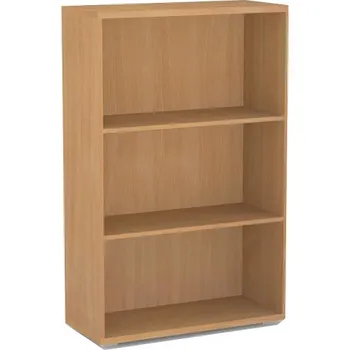 Zrcadlo Policový regál REA Store 80x124cm - buk