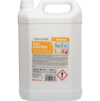 Mycí prostředek Alfa Classic RAJ GASTRO PREMIUM, 5 l, čisticí a mycí prostředek