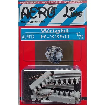 Plastikový model Plusmodel 1/72 Wright R-3350 (resin engine)