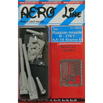 Plastikový model Plusmodel 1/48 Russian missile R-27ET AA-10 Alamo D