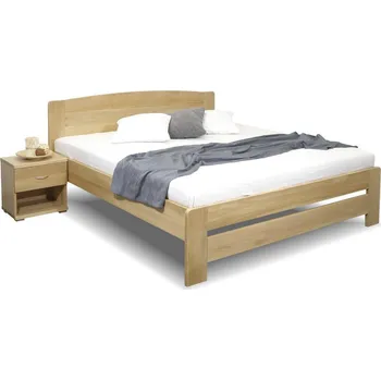 Postel Postel dvoulůžko Justina, masiv dub