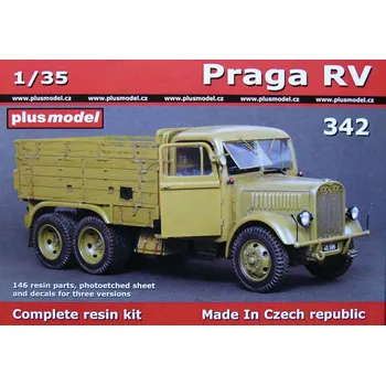 Plastikový model Plusmodel 1/35 Praga RV (complete resin kit)
