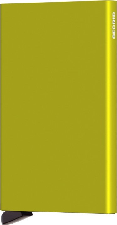 Žluté pouzdro na karty SECRID Cardprotector Lime