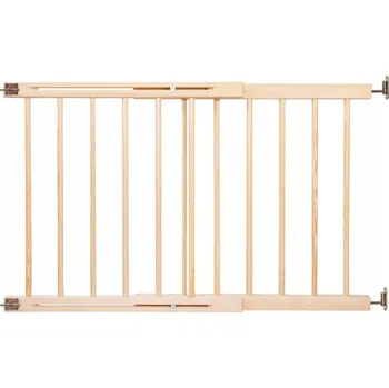 Dětská zábrana Springos FlexiLock Zábrana 72 - 122 cm Natural