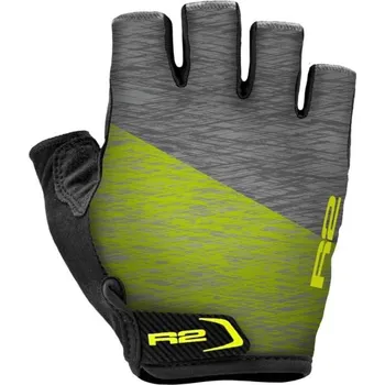 Cyklistické rukavice R2 Spike S, šedozelená