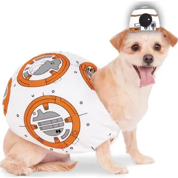 Karnevalový kostým Rubies USA - BB-8 kostým pro psa - Star Wars - XS