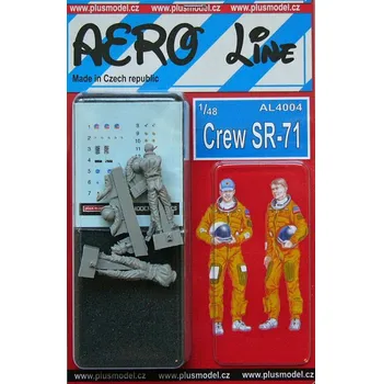 Plastikový model Plusmodel 1/48 Crew SR-71 (2 fig.)