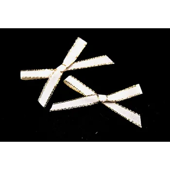 Svatební dekorace Svatební mašlička - zlatá