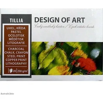 Blok grafický Tillia A5, 250 g/m2, 20 listů