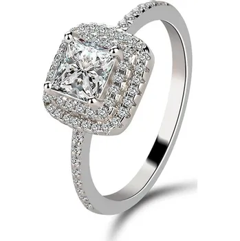 Prsten Elenys stříbrný rhodiovaný prsten Elegantní třpyt Velikost: 10 (EU: 61-63)