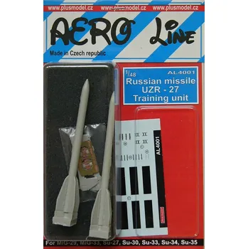 Plastikový model Plusmodel 1/48 Russian missile UZR-27 Training unit