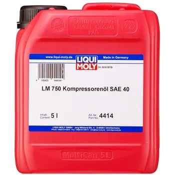 Příslušenství ke kompresoru Liqui Moly LM 750 SAE 40 kompresorový olej 5 l